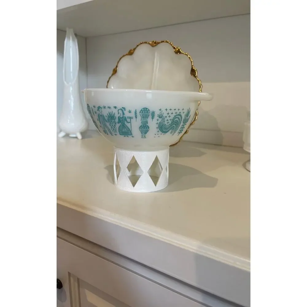 Set of 3 Pyrex Bowl Stands - Stands only